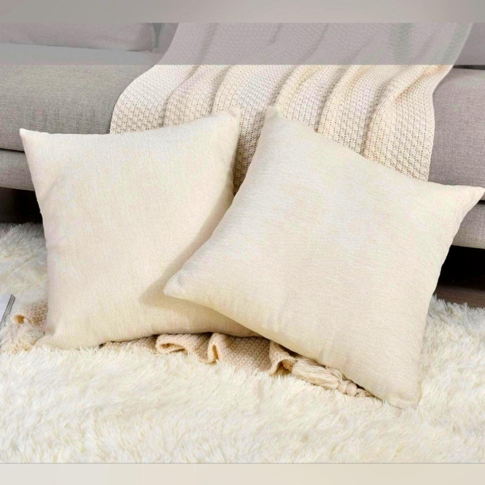 Hildie & Jo 18x18" Zipper Pillow Covers for DIY NWT